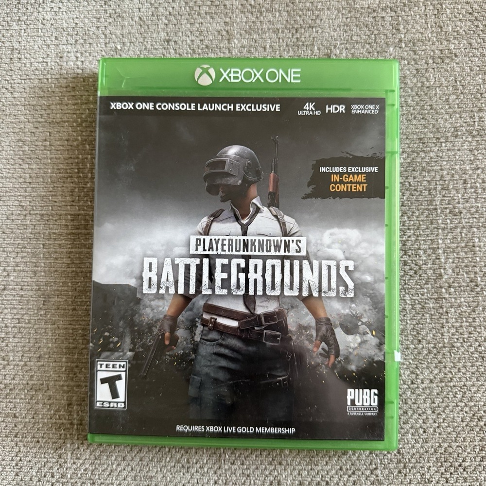 PUBG PlayerUnknowns Battlegrounds Xbox One Complete w Case Disc Insert